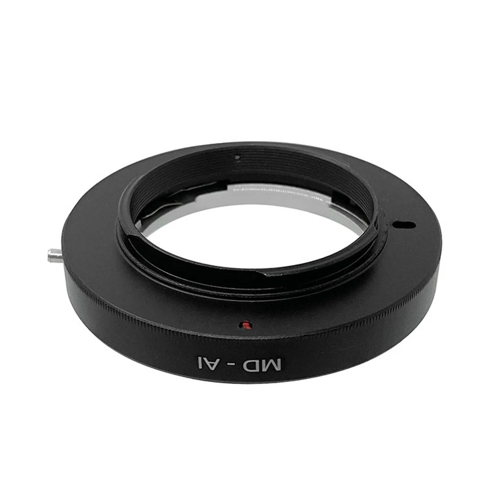 MD-AI Lens Mount Adapter Ring Lens for Minolta MD MC Mount Lens to Fit for Nikon AI F Mount Camera