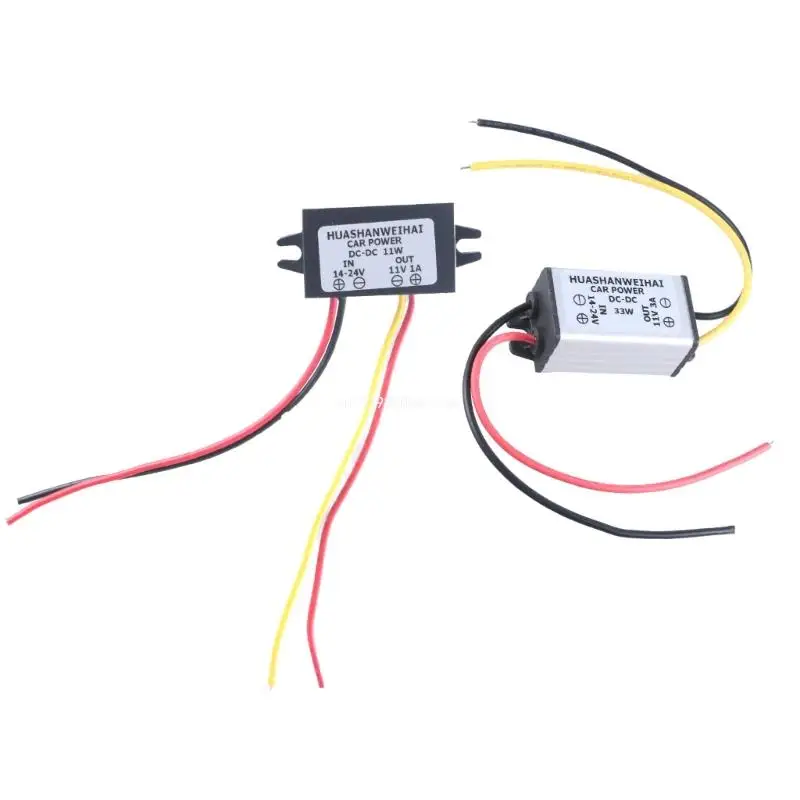 DC14-24V to 11V 1/3A Step Down Car Power Converter Small and Efficient Converter Dropship