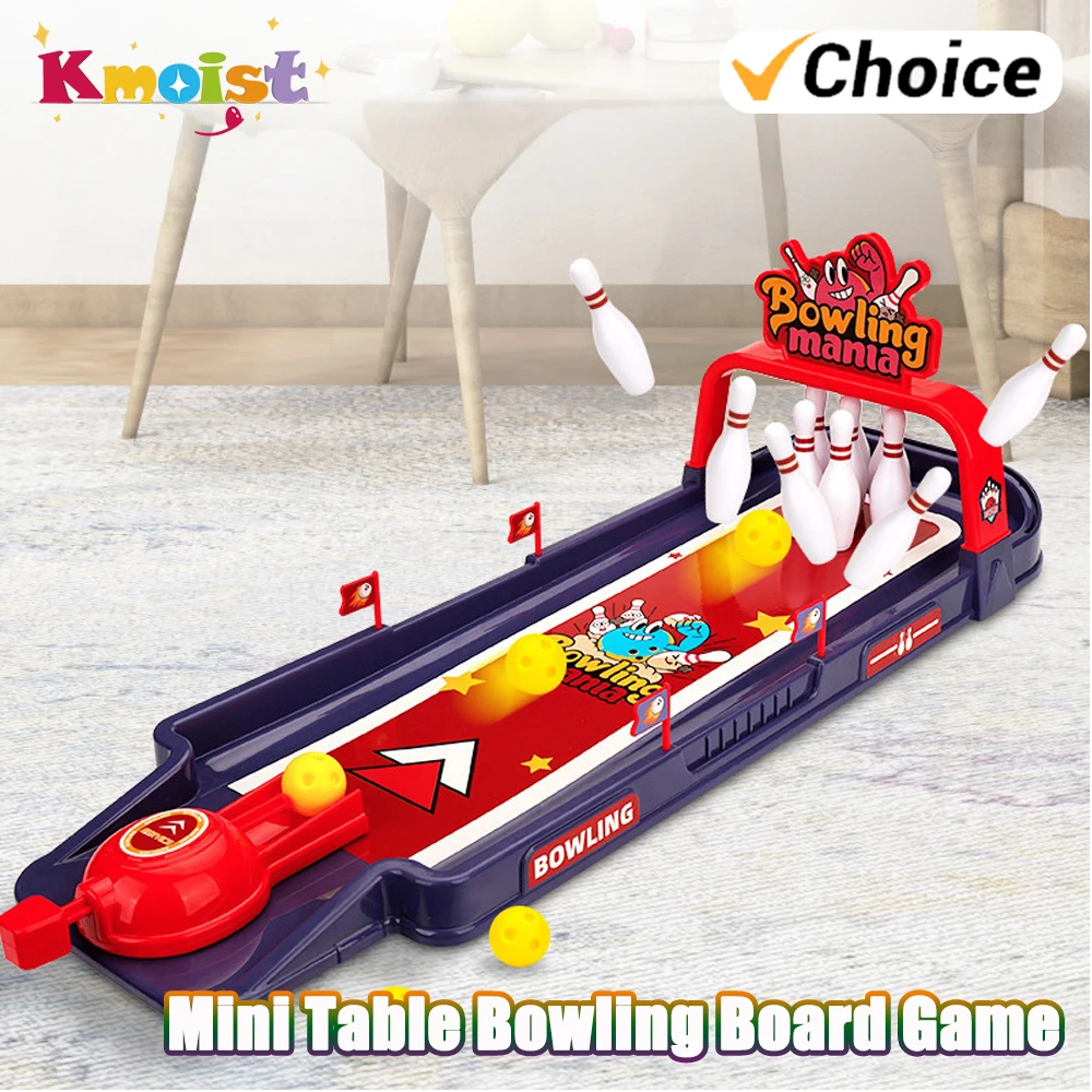 

Настольная игра для боулинга, стол-катапульта, интерактивная многофункциональная головоломка для родителей и детей, детская игрушка для мальчиков и девочек, подарки на день рождения для детей