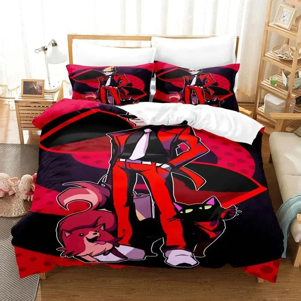 Exquisite Cute Cartoon Les Barbapapa Bedding Set Soft Duvet Cover Adult Kids Bedroom Single Double King Size Bed Duvet Cover Pil