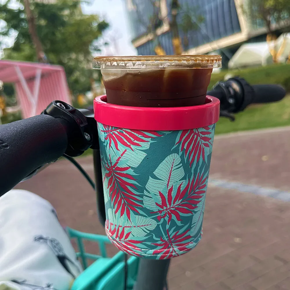 Vintage Bicycle Bottle Holder Electric Bike Handlebar Coffee Holder City Bike Folding Car Milk Tea Cup Holder Cycling Parts