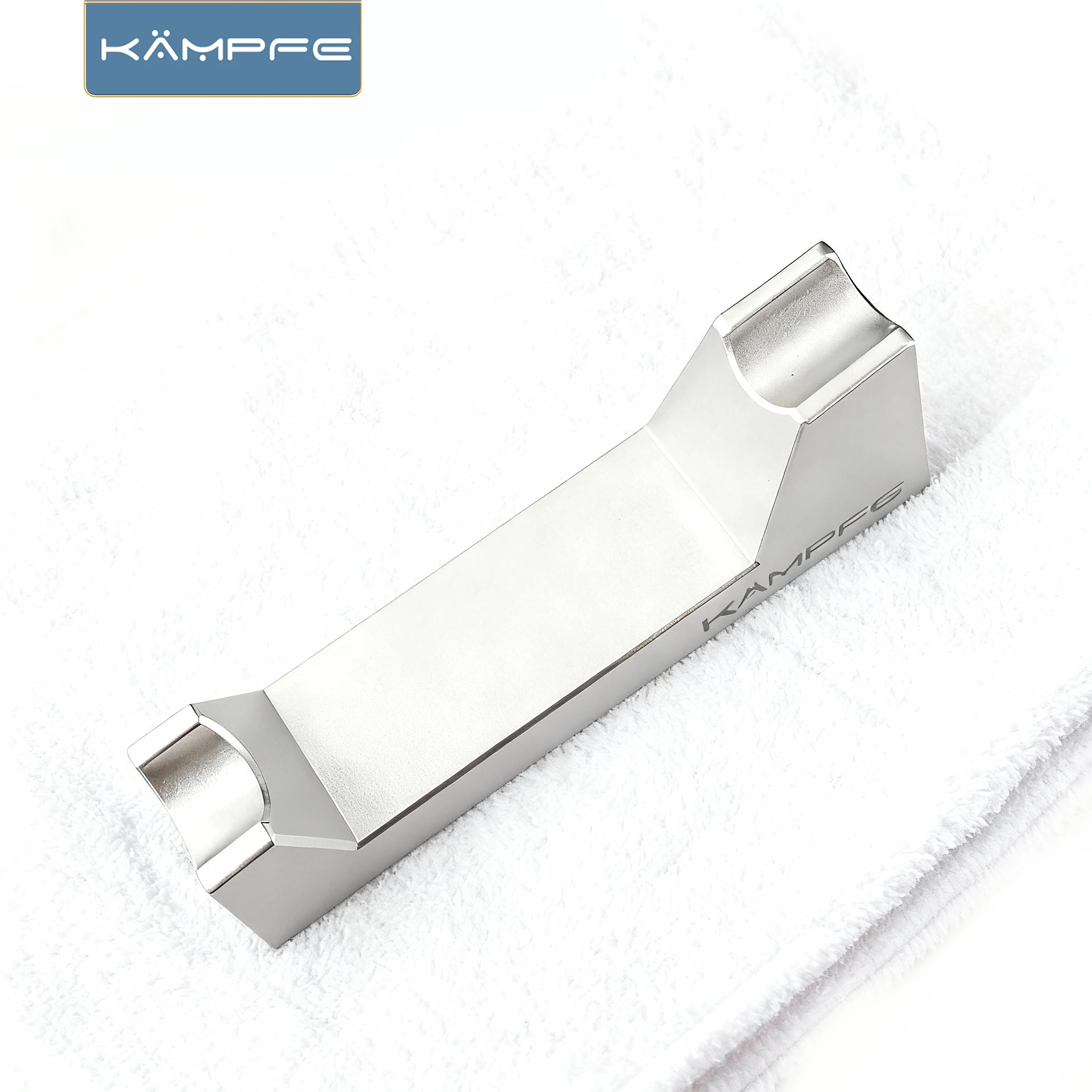 KAMPFE Aluminum Lightweight Durable Safety Razor Stand Holder is suitable for a variety of razor