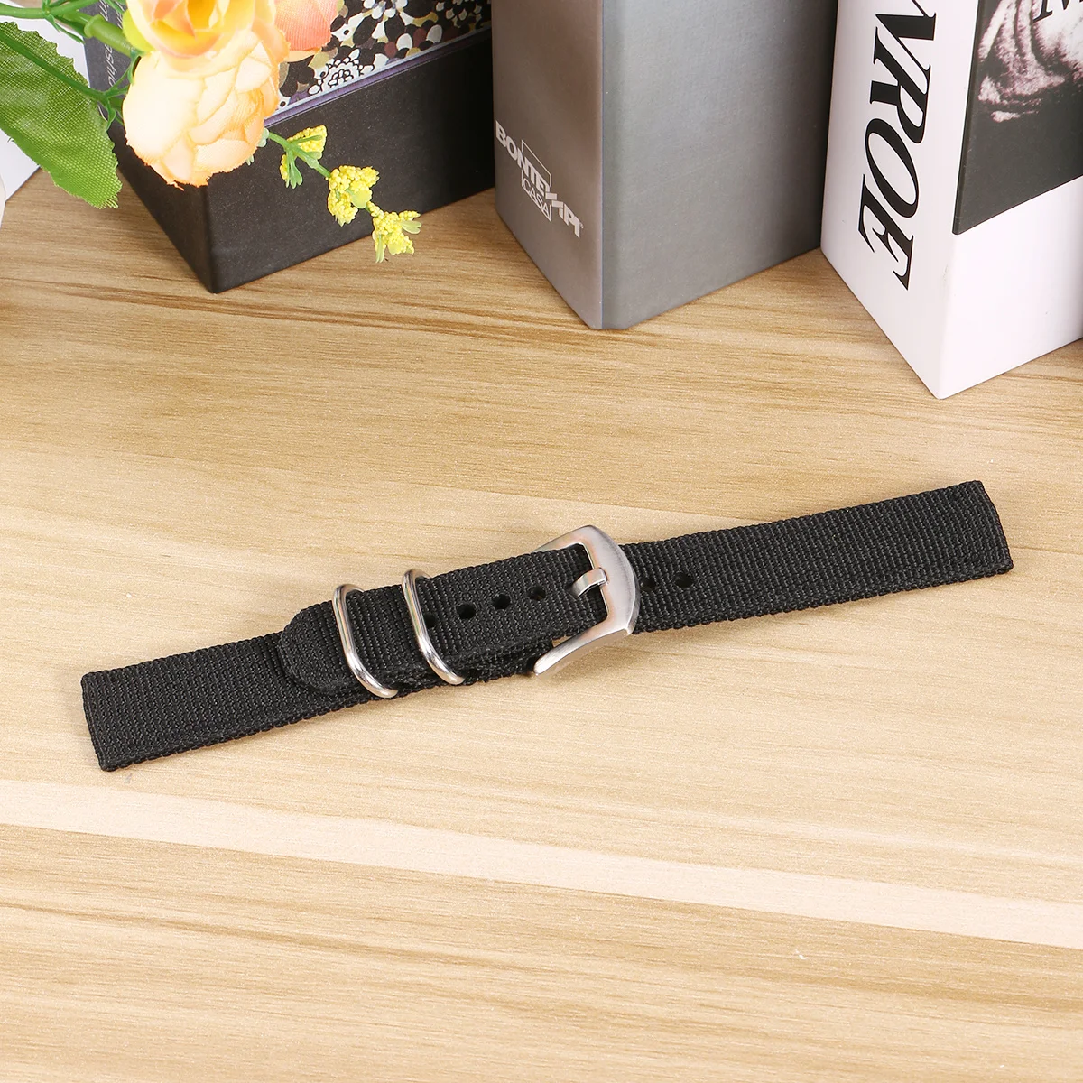 

20Mm Waterproof Canvas Watch Strap Replacement Band For Men Fashion Comfortable Wristband Fit Most Business Watches Canvas