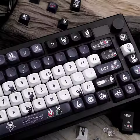 Hollow Knight Theme Keycaps Set MOA Cherry Profile PBT Custom Game Keycap Personalized Hornet Creative Mechanical Keyboard Caps