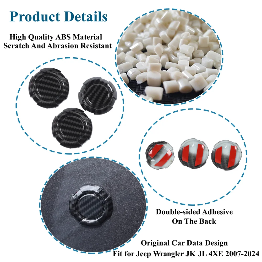Khóa Cửa Ô Tô Lỗ Khóa Chìa Khóa Ổ Cắm Trang Trí Dành Cho Jeep Wrangler JL Võ Sĩ Giác Đấu Nam JT 2018 2019 2020 2021 2022 Bên Ngoài phụ Kiện