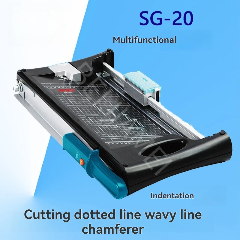 Multi In One Multifunctional Paper Cutting Knife, Paper Cutting Machine SG-20, Creasing Dotted Line, Wavy Line, Straight Line