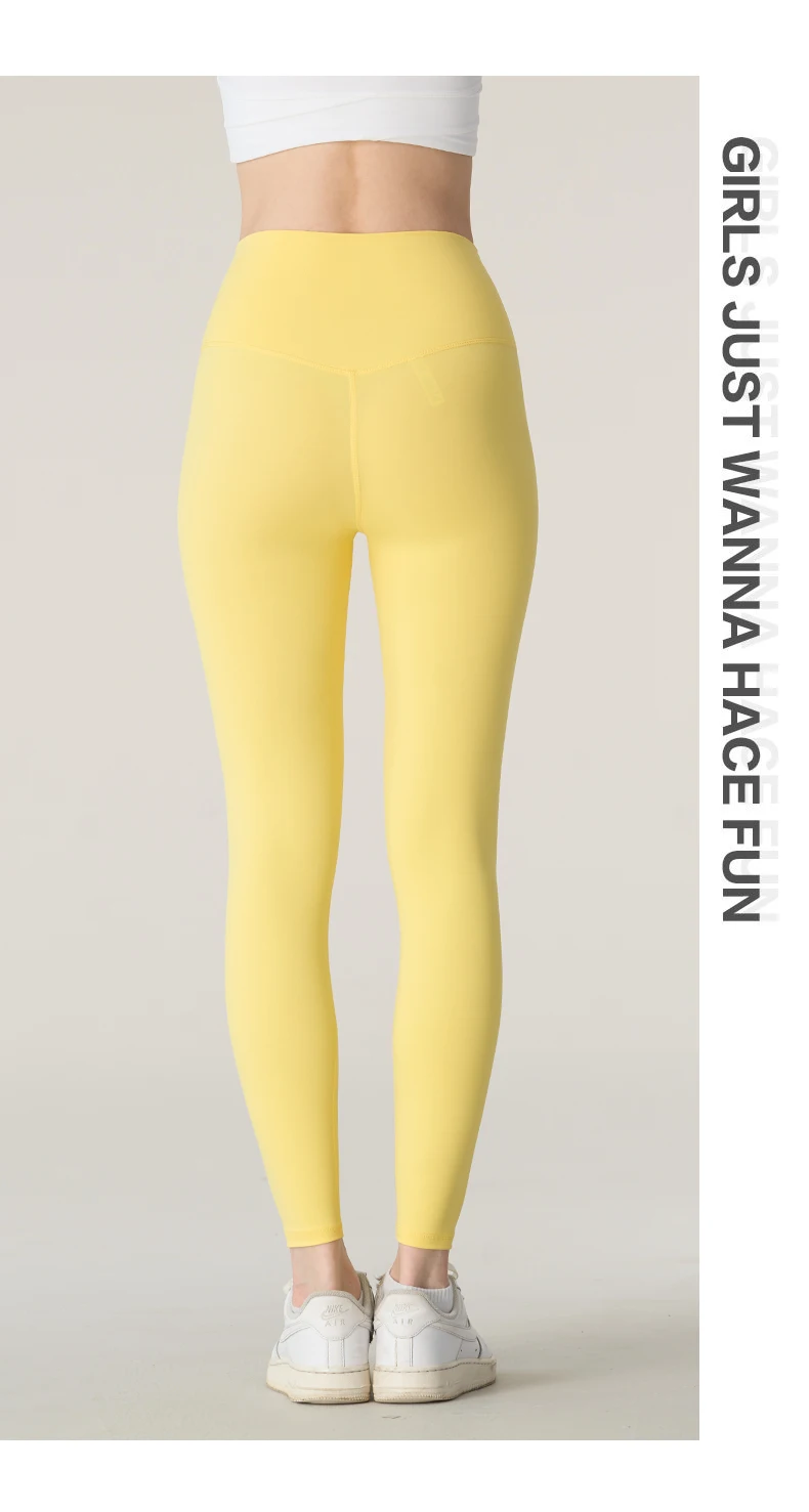 Hochgeschnittene Yoga-Leggings für Damen, ideal für Sommer-Workouts, hohe Elastizität, atmungsaktiv, formgebend, für Laufen, Outdoor-Aktivitäten, Freizeit, Radfahren und Yoga. – Detail 17