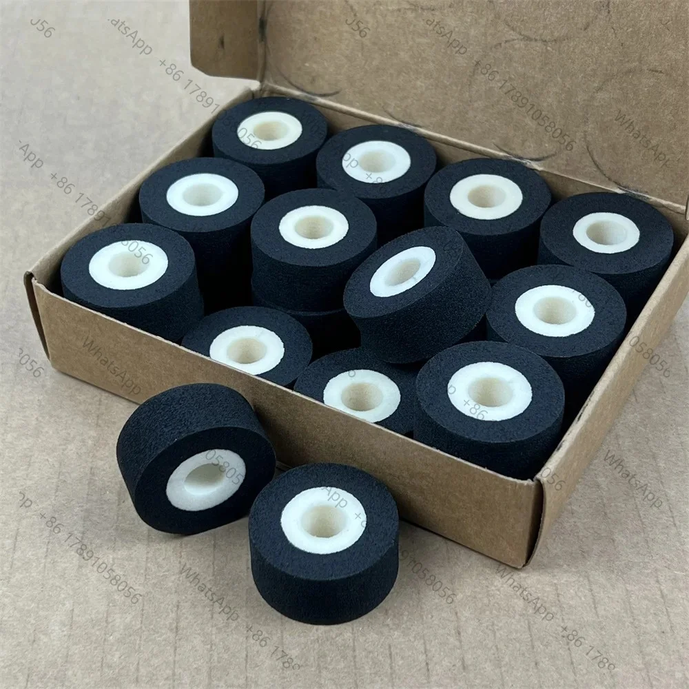 36x16mm Black Color Solid Ink roll,100% sponge ink roller,solid coding machine rolls, 90-130/120-160degre,24pcs/box