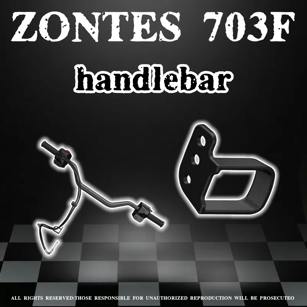 

Оригинальный направляющий руль мотоцикла, левый и правый руль с подогревом, ограничительный кронштейн возврата заправки масляной линии для ZONTES 703F