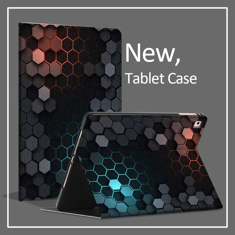 Fber Honeycomb Carbon Fashion For Xiaomi Poco Redmi Pad 8 2 4 C1 6 6S 7 7S SE 9.7 14 11 11.2 Inch Pen Tray Tablet Case