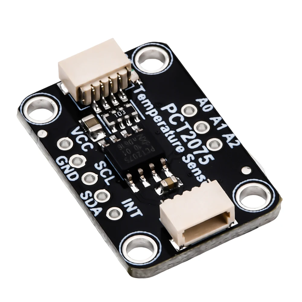 DC 3-5V PCT2075 Temperature Sensor Module Breakout Board Compatible with STEMMA QT Qwiic