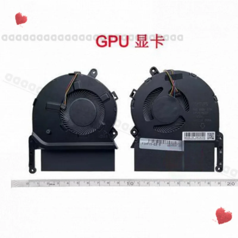 Ventilateur de refroidissement ZA + Gpu pour HP 15-eb 1 5-eb0018no 15-eb1043dx 15-eb05 20na TPN-Q226