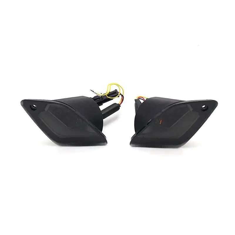 #00O Motorcycle Turn Signal Light,LED Turn Signal Light for Vespa GTS 300 GTS250 GTS300 GTS150 GTV300 (black)