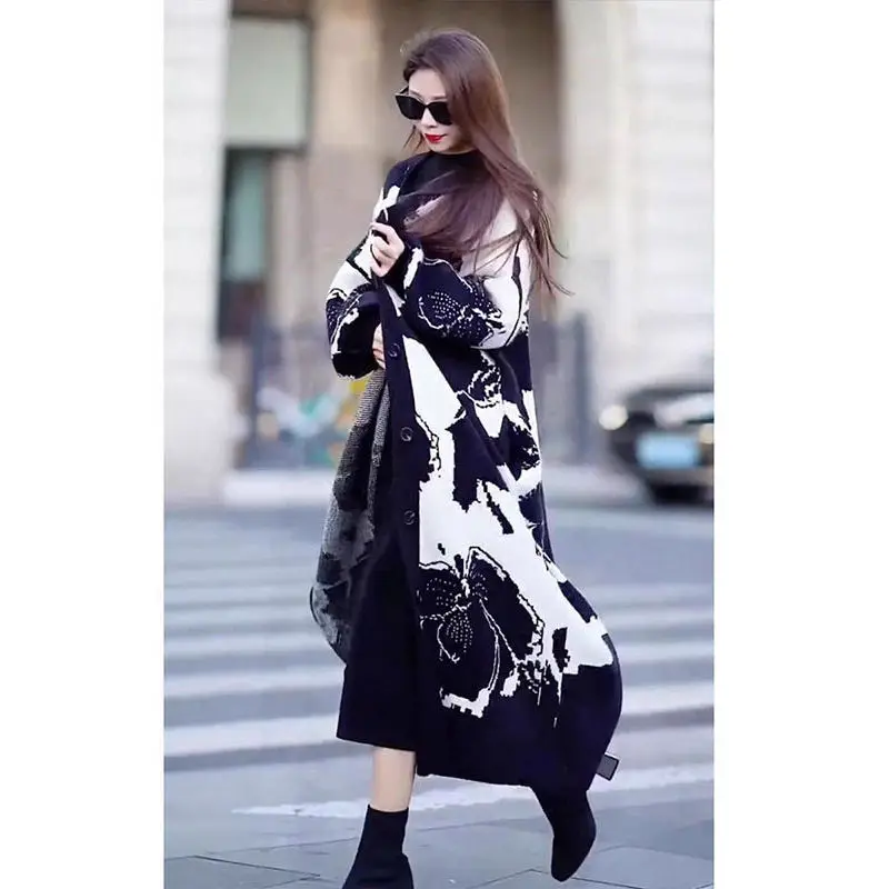 

Женские удлиненные кардиганы розового цвета с принтом, в стиле Харадзюку, модные, с отложным воротником, в стиле Морикор, Фейрикор, с узлами и контрастными элементами, Y2K