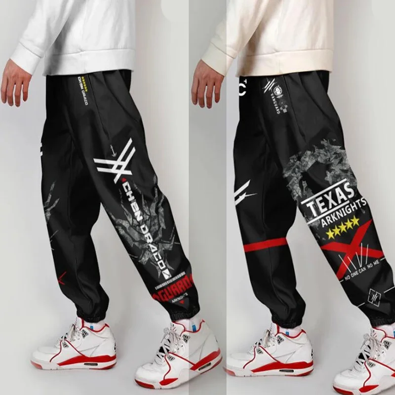 

Game Arknights 3D Joggers Pants Men/Women Casual Sweatpants Rhodes Island Texas Amiya Chen Lappland Exusiai Cosplay Trousers