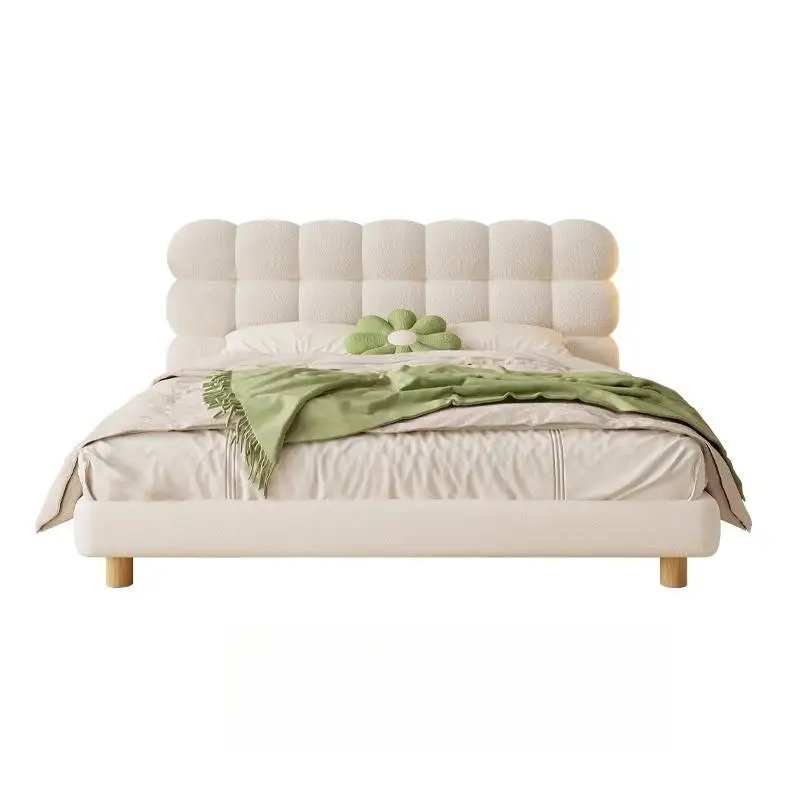 #Room Base Set Double Bed Frame European Insert Storage Full Size Double Bed Loft Bedroom Modern Camas De Casal Home Furniture