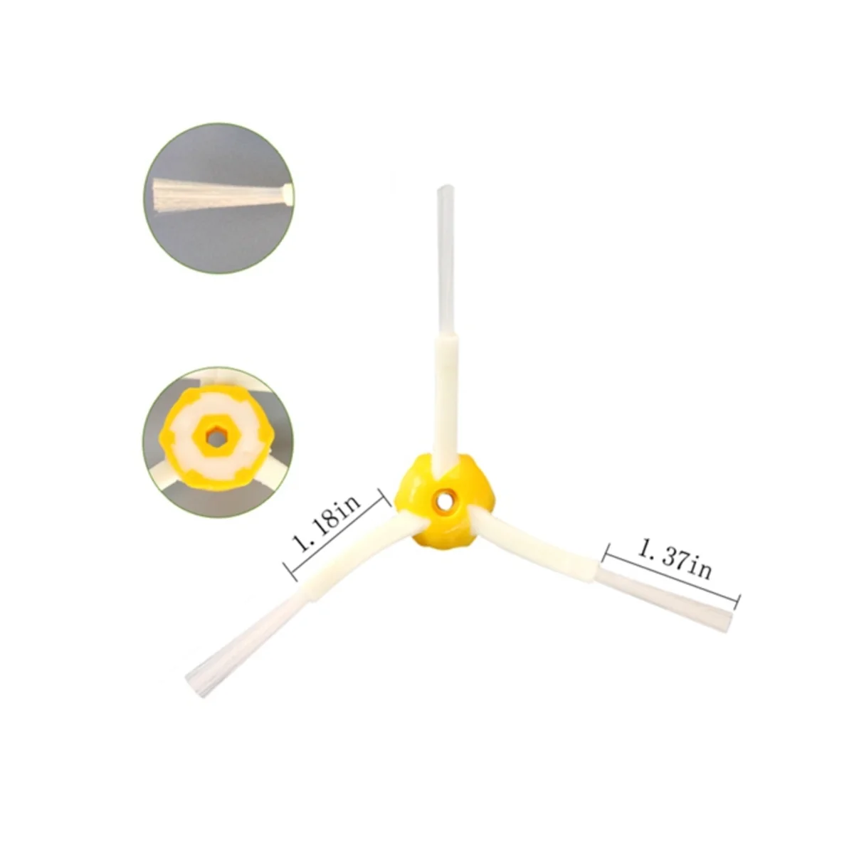 ملحقات الكناس لسلسلة 600 605 664 671 692 691 694 650 660 مكنسة كهربائية روبوتية فرشاة جانبية رئيسية