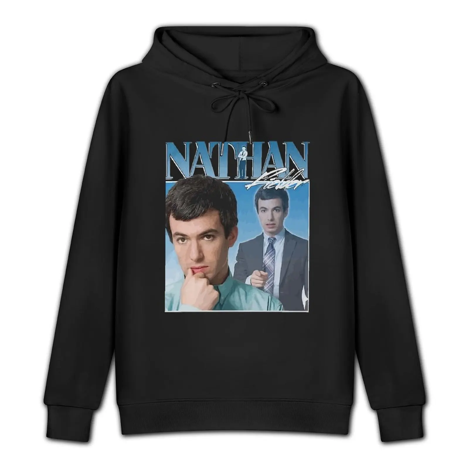 Nathan Fielder 90s Vintage Classic Pullover Hoodie men clothes men's sweat-shirt set autumn hoodies for men high quality