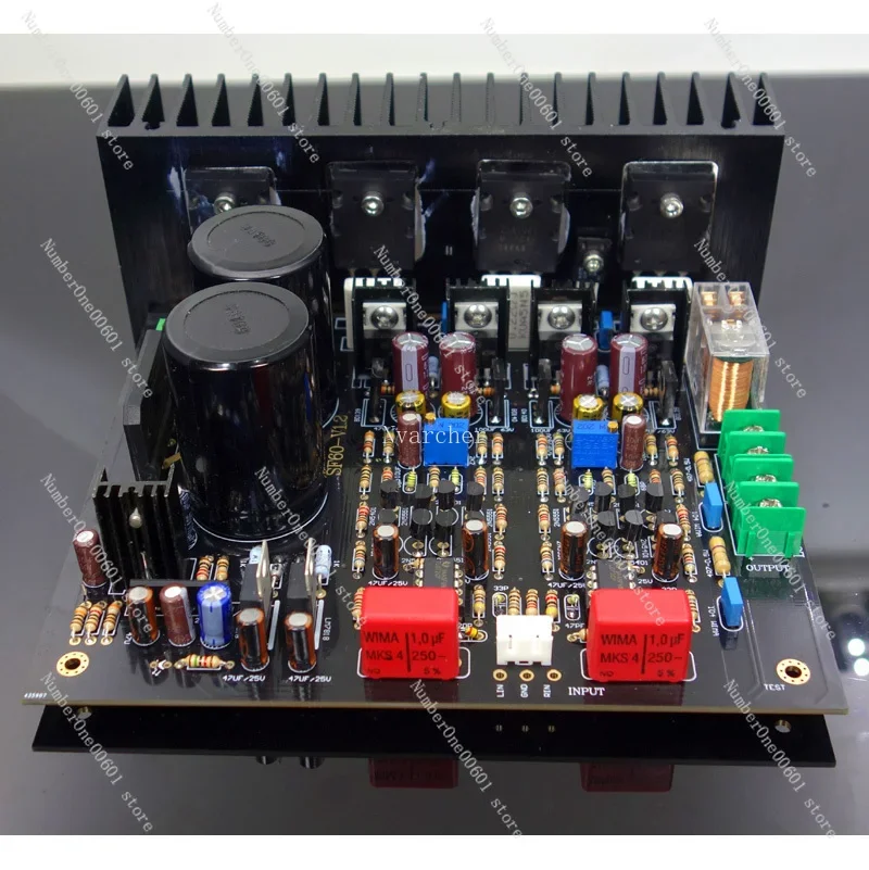 For Dual Channel 150W*2 Stereo Amplifier M4 Imitation Of The British Seddon Circuit SF60 Super LM3886 TDA7293