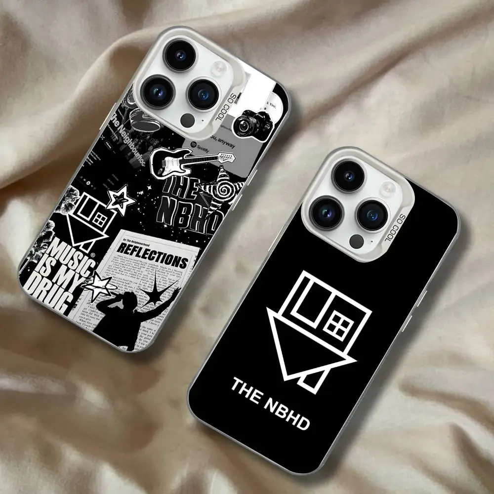 

Band The N-Neighbourhood White Matte Shockproof CoverPhone Case For iPhone 17,16,15,14,13,12,11,Pro,XS,Max,Plus,Mini,SE4,E