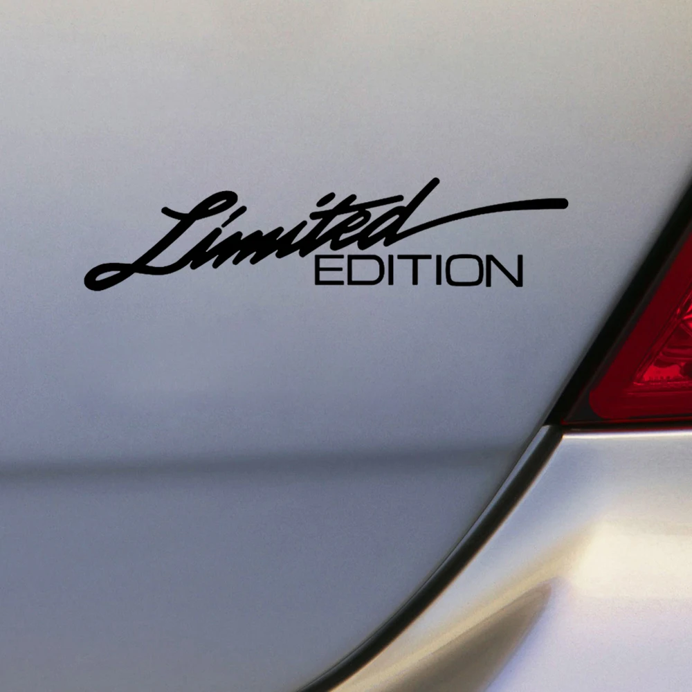

1pc Auto Exterior Styling Accessories Car LIMITED EDITION Stickers Car Window Decorative Sticker Car Body Emblem Badge Decal