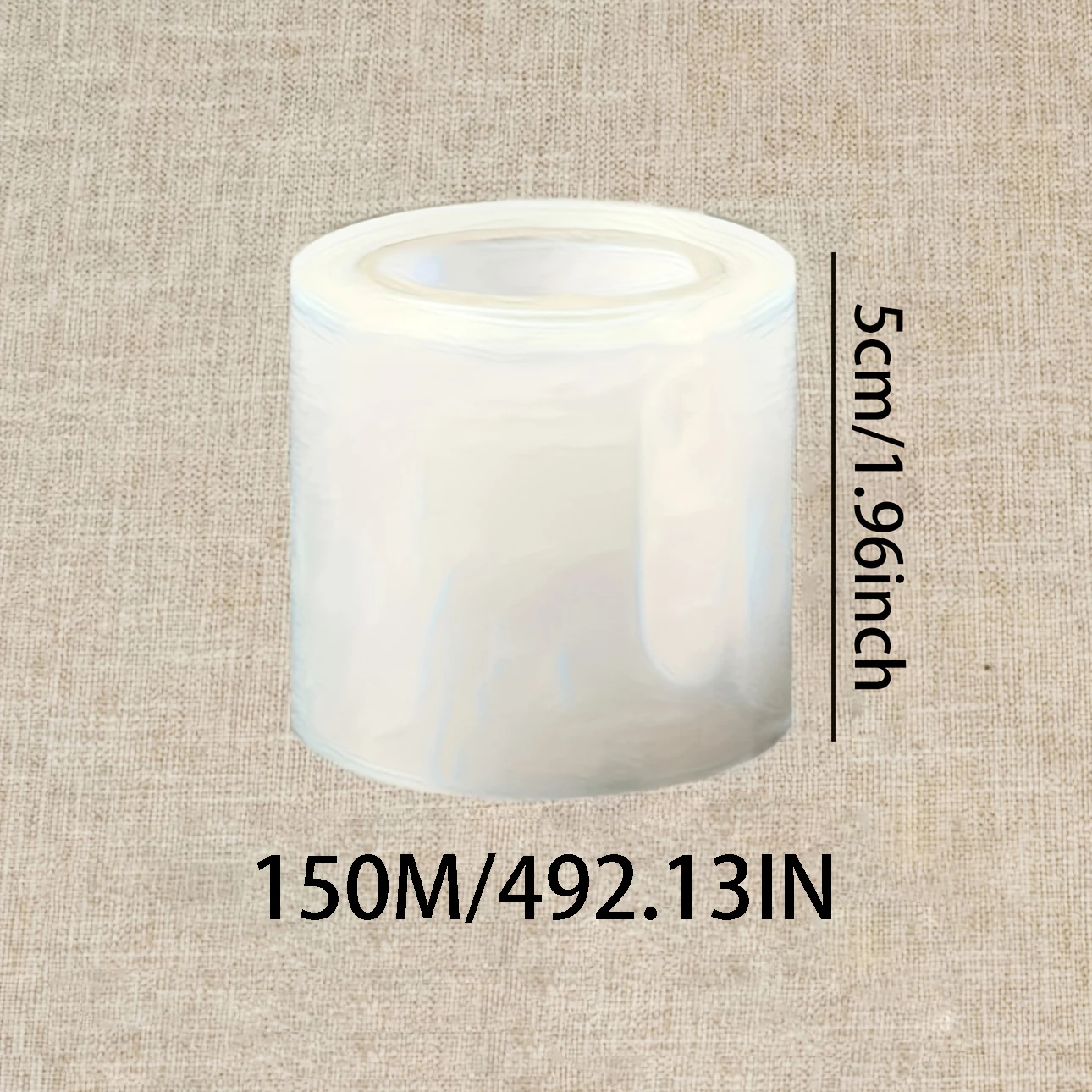 Stretchable Shrink Film, Non-Heated Bottle Sealing Film, Easy to Use for Bottled Packaging, Suitable for Sealing Bottles