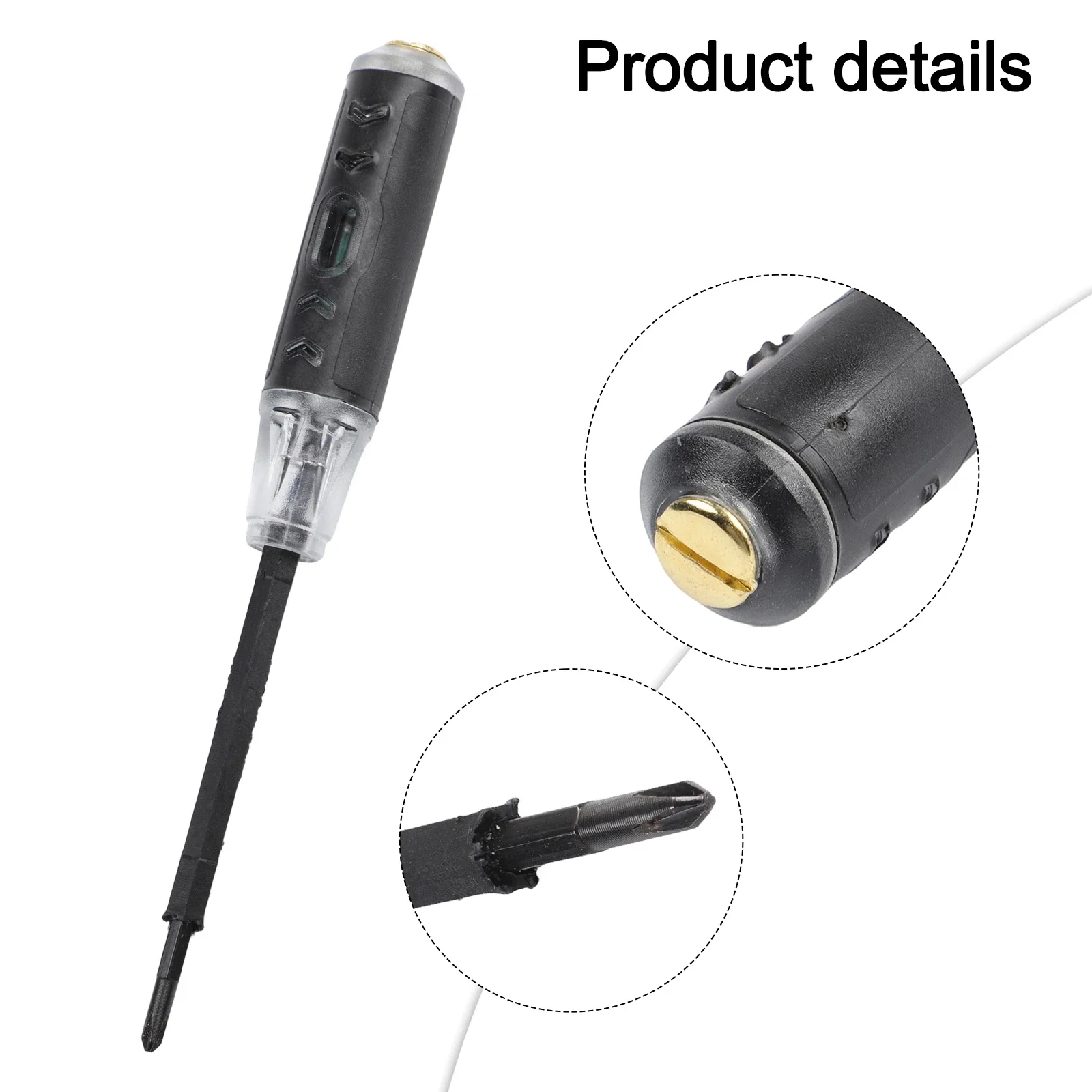 As Shown In The Picture Electrician Screwdriver Intelligent Sensor Detection Pen Insulated Handle Design Intelligent Sensor Chip
