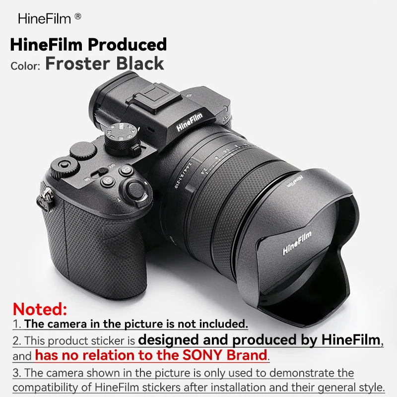 Hinefilm Skin für Sony RX10M5 Kamera Aufkleber RX10 V Dekorfolie für Sony DSC-RX10M5 Kamera Schutzfolie RX10V Skin – Detail 15