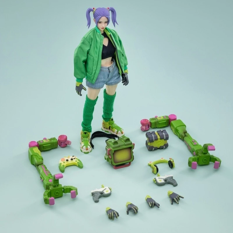 بقعة العرض JOYTOY الأصلي LEVEL9 1/12 الفوضى فرونت لاين سلسلة صرخة \ زهرة \ زنبق عمل نموذج لجسم اللعب نموذج هدايا للأولاد #2