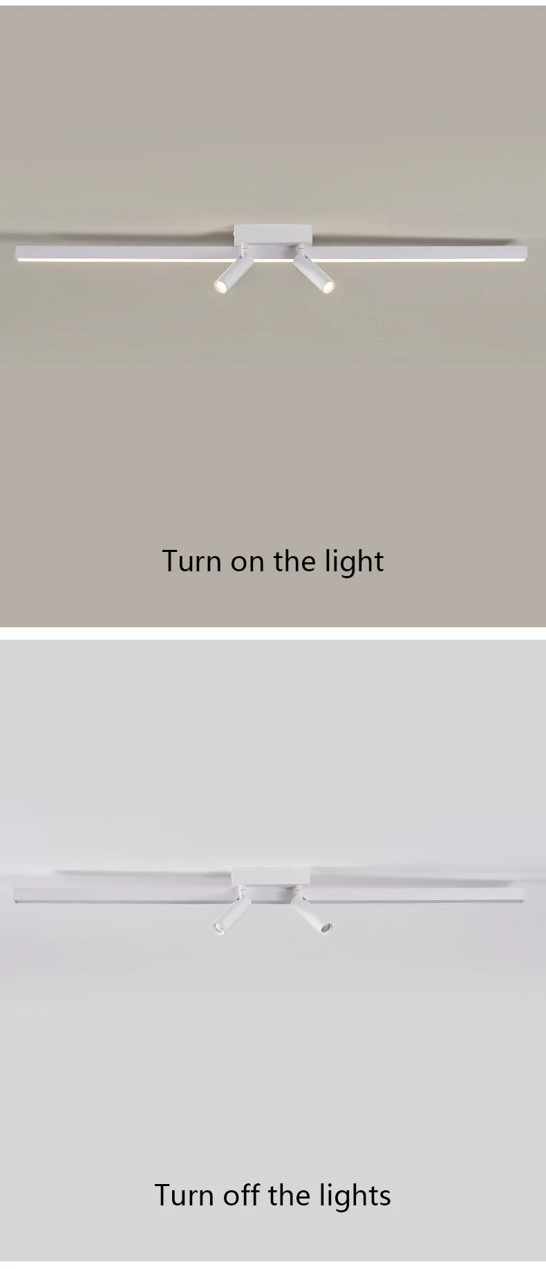 Modern LED Line Ceiling Lamp modern Living Room Dining Room Master Bedroom Study Fixture Gold Black Ceiling Lights Illumination