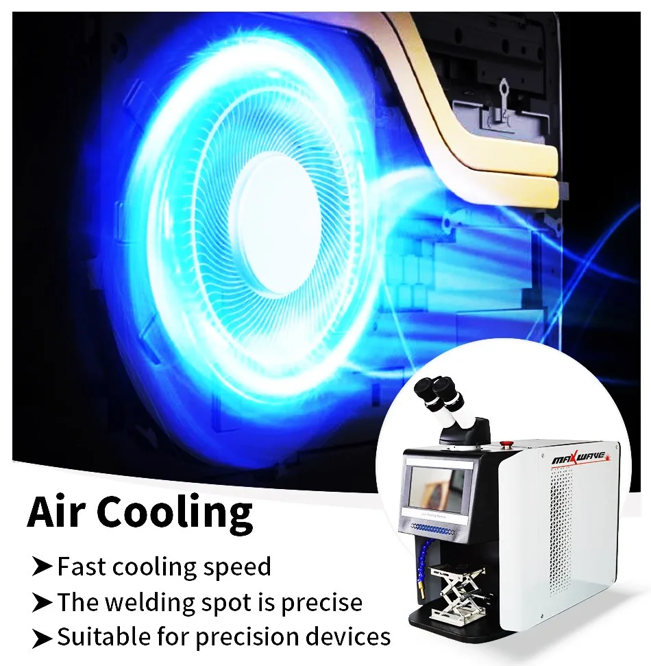 Maxwave عالية الدقة بقعة لحام 200 واط QCW آلة لحام ألياف الليزر لحزمة بطارية الليثيوم مكون لحام لا مستهلك