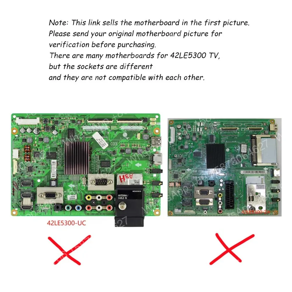 Compatible LG TV Main Board EAX61766102 42LE4508-ZA 42LE5300
