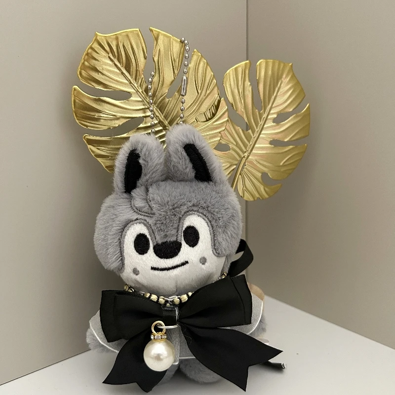 SKZOO أفخم دمية المفاتيح الكرتون الحيوان الضالة الاطفال دمية قلادة ظهره اكسسوارات قلادة مهرجان الأطفال هدية