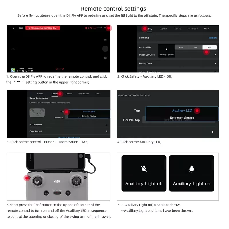 DJI Mavic Air 2/AIR 2S Airdrop Air Drop System Drone Fishing Bait Ring Gift Deliver Life Rescue Remote Throw Thrower