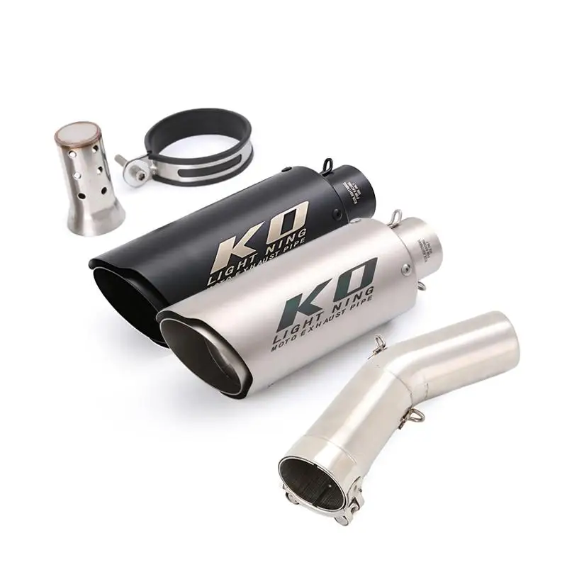 Slip On For BMW C650GT C650 GT 2016-2020 Exhaust Muffler Mid Connect Pipe Stainless Steel Motorcycle Escape With DB Killer