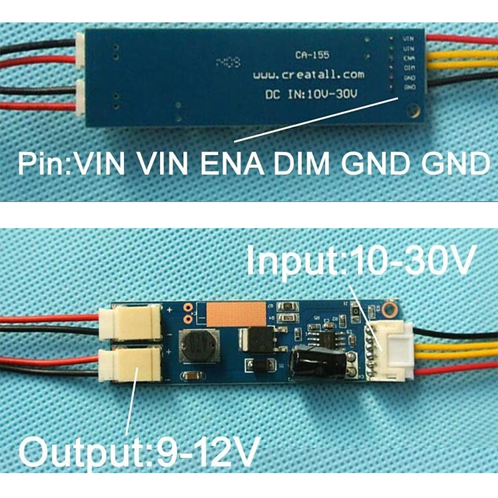 5Pieces/lot Update 15" 15 inch CCFL LCD Screen To LED Monitor,315mm LED Backlight Strip Kit,Brightness Adjustable