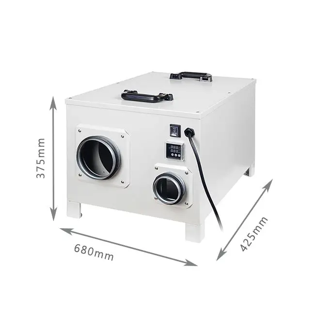 Osuszacz powietrza na kołach Osuszacz przemysłowy Osuszacz komercyjny Osuszacz rotacyjny Cena fabryczna Osuszacz rotacyjny z elementem osuszającym