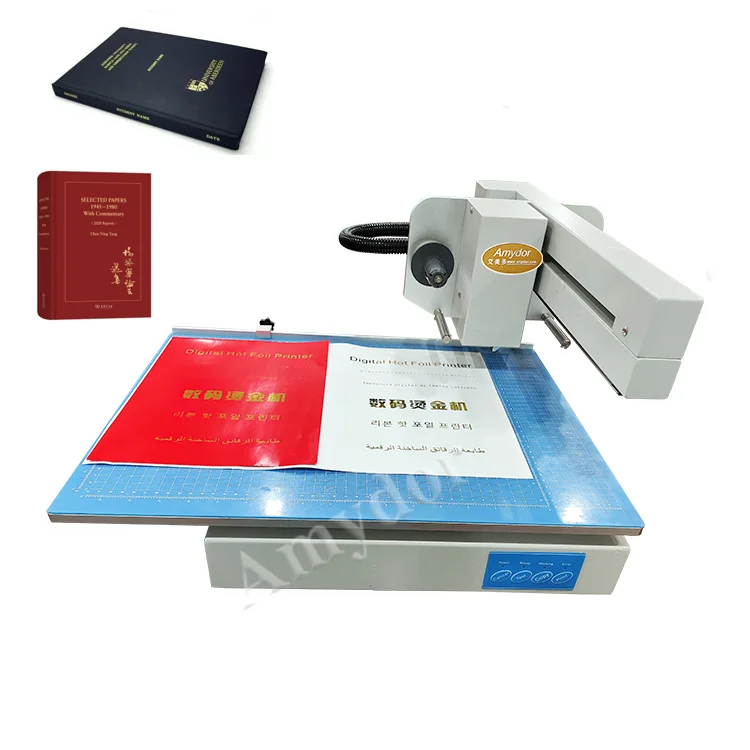 Automatic 3025 Hardcover Theses Binding Digital Heat Foil Printer For Biding Industrial