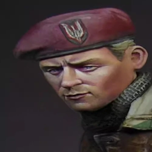 1/16 صب الراتنج نموذج رمادي عدة المملكة المتحدة نموذج فريق الاعتداء يتطلب الجمعية غير مصبوغ