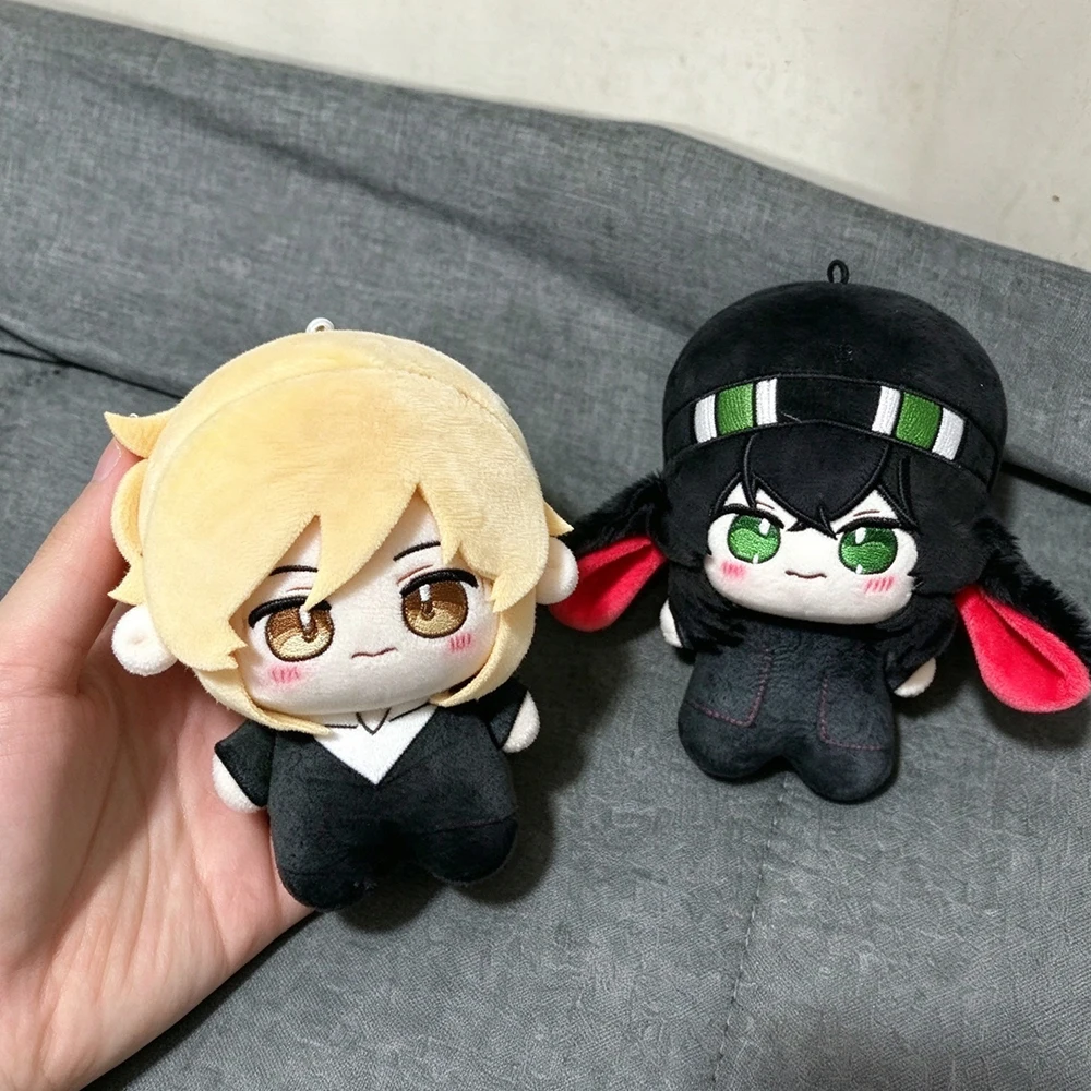 Game ThatMob Verity Mob Falsity Cosplay Doll Keychain Plush Cotton Dolls Bag Pendant Decoration Keyring Cute Accessories