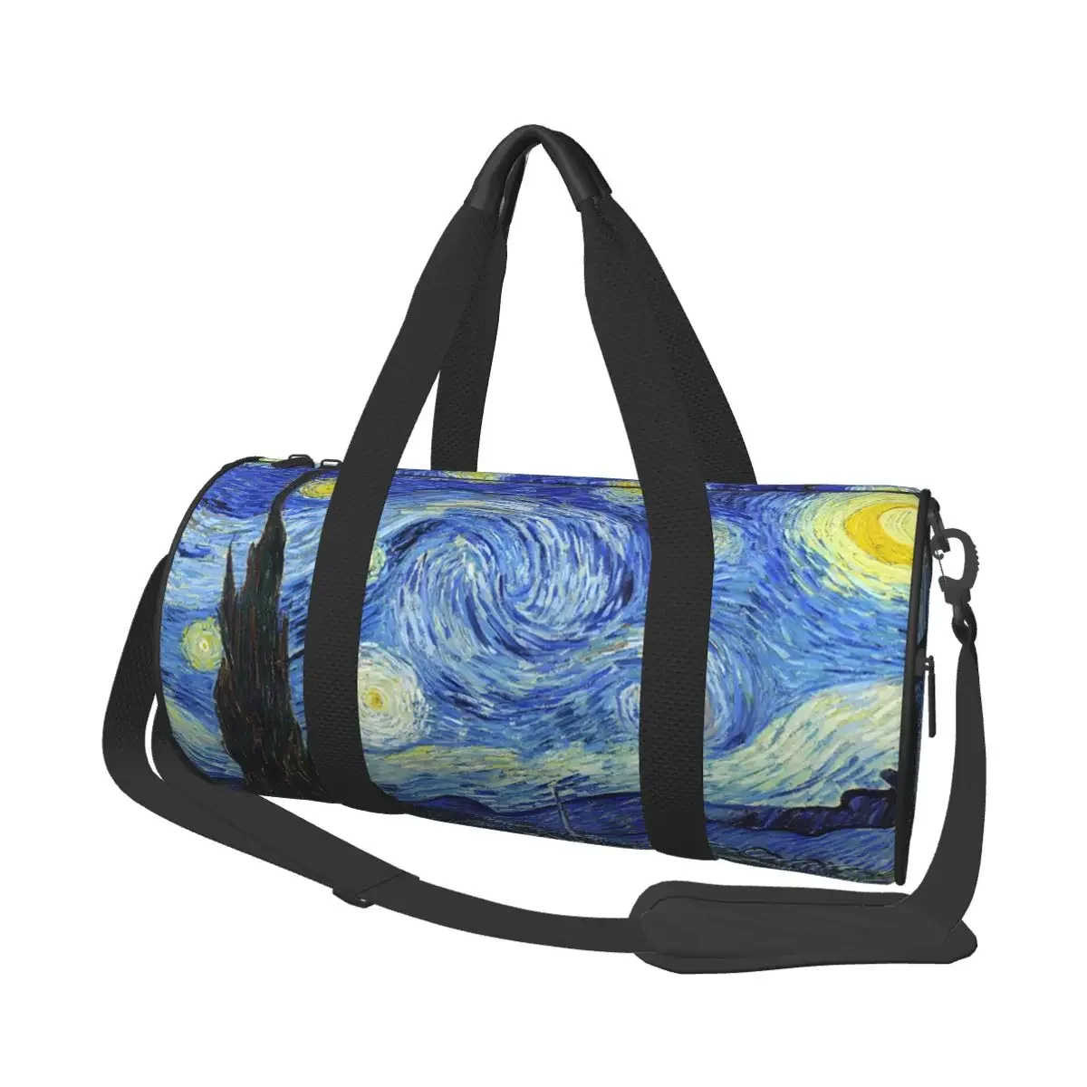 

Vincent Van Gogh - Starry Night Large Duffle Gym Bag Waterproof Duffle Travel Bags Handbags Fitness bag