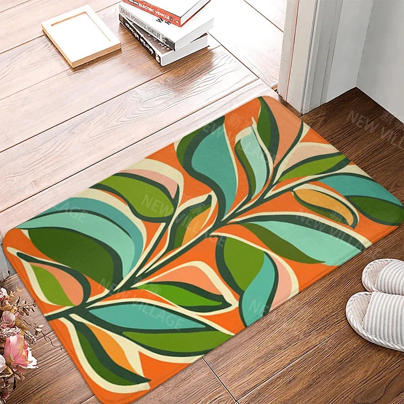 Anti-slip Bath Mat Bathroom Small Rug Shower Mat Home Decor Door Mat Kitchen mat Bedroom Entrance Room Mats boho abstract modern