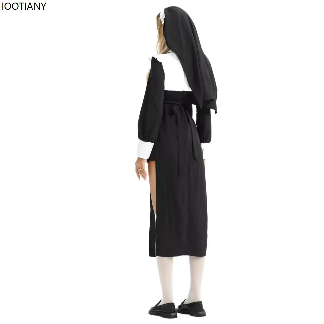 CosplayWomen Sexy monja Cosplay disfraz Halloween adulto Virgen María puesta en escena vestir carnaval Fiesta Temática vestido de lujo Co