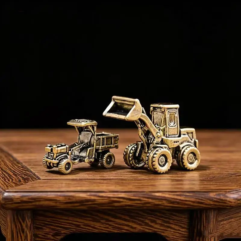 Figure Home Decor Engineering Vehicle Mini Ornament Excavator Truck Micro Landscape Desktop Decoration