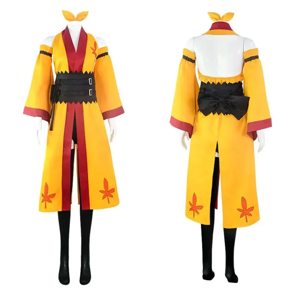 Game Kimono Homura Kougetsu Cosplay Costume Wigs Anime Edens Zero Cosplay Costume Women's Uniform Halloween Christmas Carnival