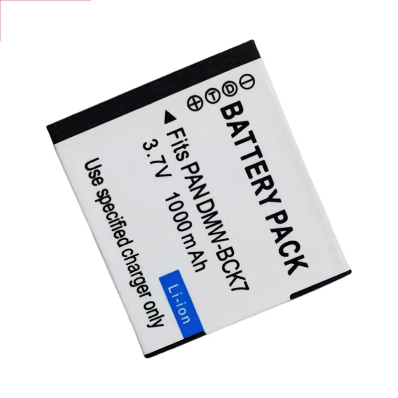 DMW-BCK7E camera battery for Panasonic DMC-S1 DMC-S1GK S3GK FH2 FH5 FX78 FP5 FP7 FH8 B CK7GK lithium battery full decoding