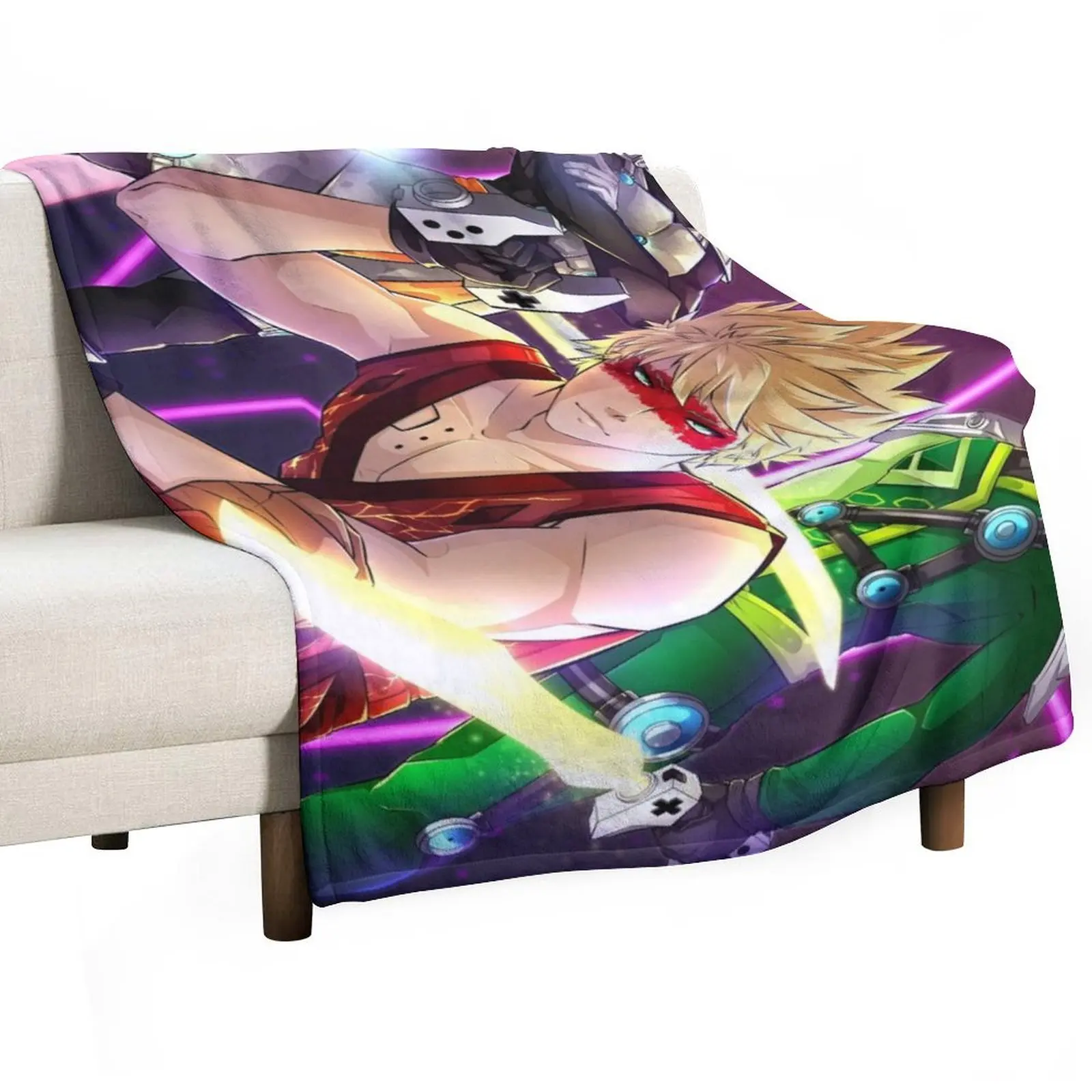 Arcade Fight Throw Blanket heavy to sleep Blankets Sofas Of Decoration decorative For Sofa Thin Large Camping Blankets