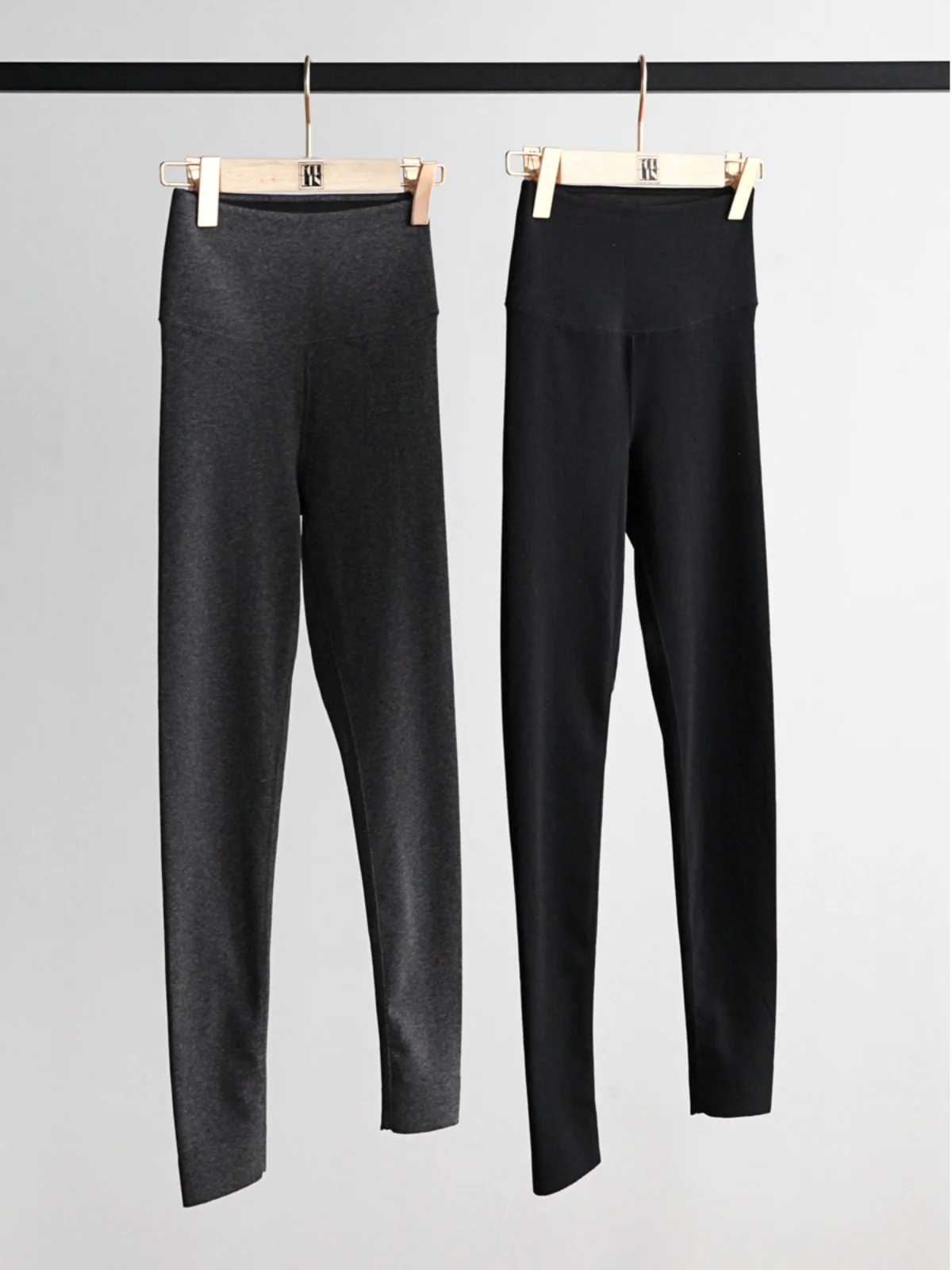 하이웨이스트 피트니스 요가 팬츠 레깅스 센세이션 포린 HYD020 편안하고 통기성 좋은 면 폴리에스터 스판덱스 혼방