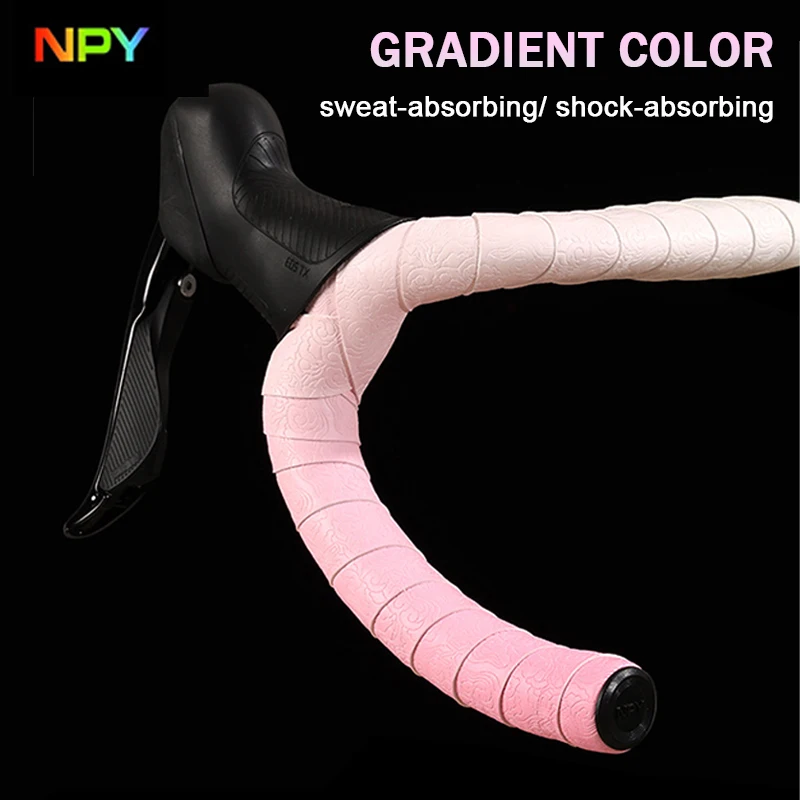 

Bike Road Cycling Handlebar Tapes Shock-absorbing Bicycle Handle Bar Straps Comfortable Sweat-absorbing Riding Handle Bar Straps