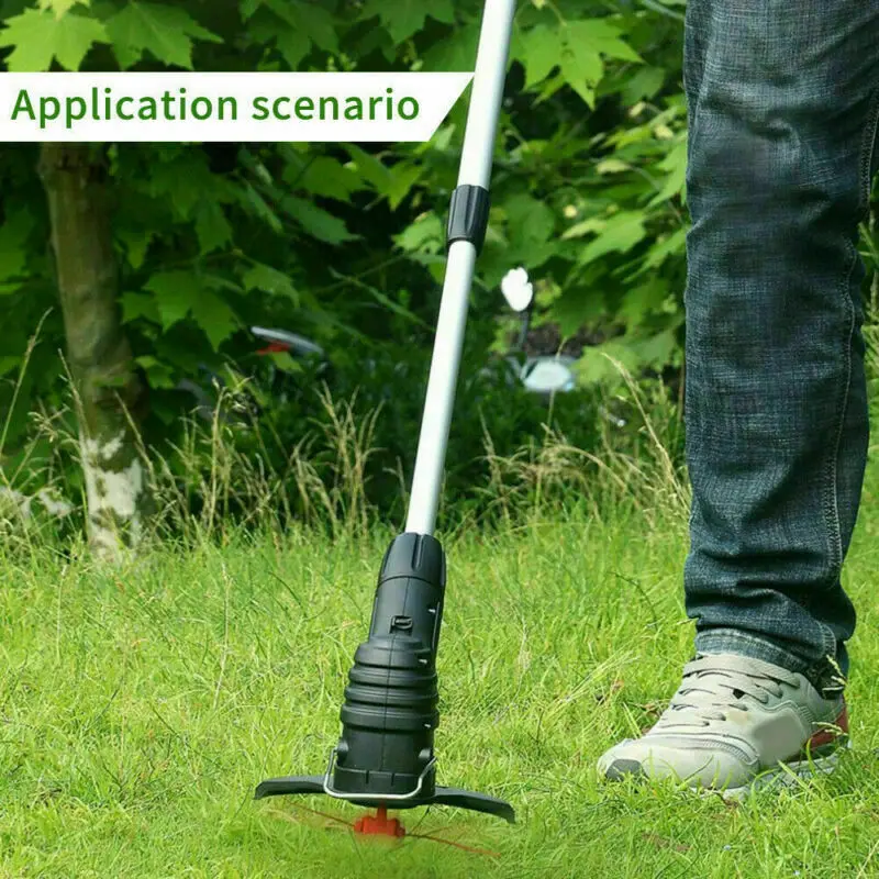 Electric Grass Trimmer Powerful Trimmers Brush Cutter Lawn Mower Cordless Cutting Machine Garden Tools With Battery